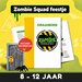 Zombie Squad griezelfeestje met escape room opdracht