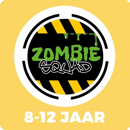Zombie Squad kinderfeestje voor 8,9,10,11 en 12 jarigen.
