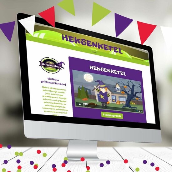 Heksenketel kinderfeestje voor thuis interactief