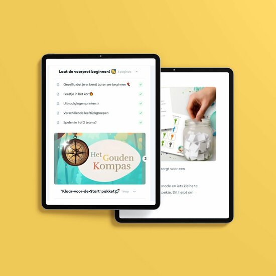 Online handleiding makkelijk thuis te organiseren speurtocht met speurtochtapp 