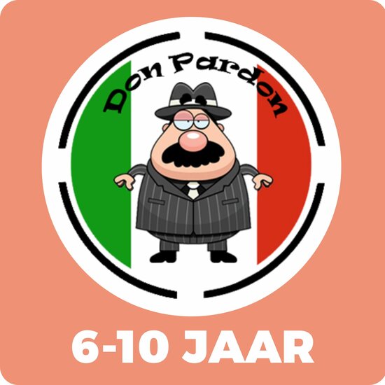 Don Pardon Kinderfeestje voor kinderen van 6,7,8,9 en 10 jaar.