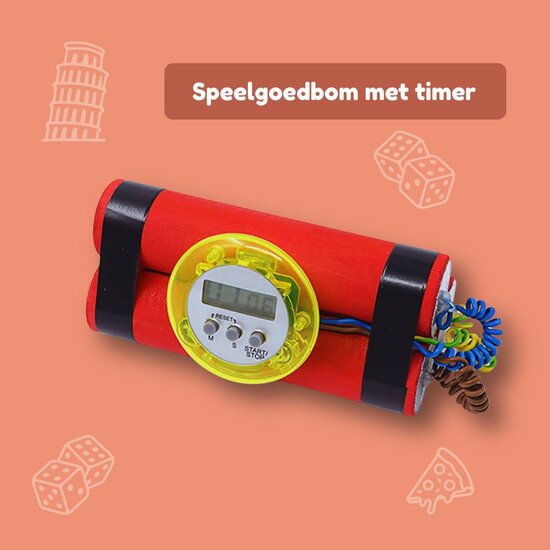 Bom met timer kaboom