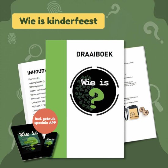 Wie is de Mol spelidee&euml;n kinderfeestje spelen