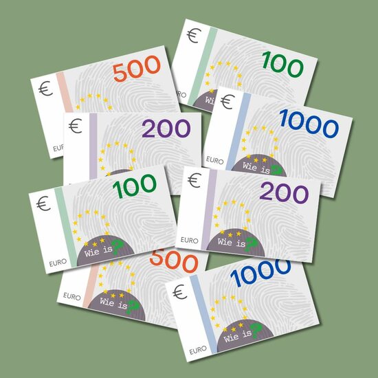 Molgeld voor in de pot, wie is de mol kinderfeestje voor thuis