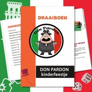 Draaiboek Don Pardon kinderfeestje