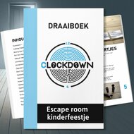 Draaiboek kinderfeestje ClockDown escaperoomfeestje