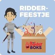 Ridderfeestje Jip en de Draak themaverhuurkist voor een makkelijk te organiseren feestje voor thuis. 