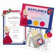 Prinsessenfeest pakketje voor elk kindje.