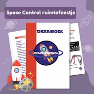 Spacecontrol ruimtefeestje voor thuis draaiboek idee&euml;n