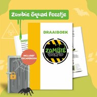 Draaiboek Zombie feestje, griezel met escaperoom en animatievideo's