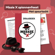 Draaiboek Missie X spionnenfeestje met geheimagent Mister X idee&euml;n kinderfeestje thuis stoer en spannend