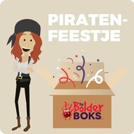 Themaverhuurkist Piratenfeestje voor thuis. De schat van kapitein Berend. 