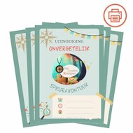 Uitnodigingen speurtocht