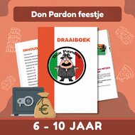 Don Pardon Kinderfeestje voor kinderen van 6,7,8,9 en 10 jaar.