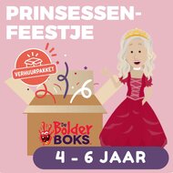 Themakist verhuur prinsessenfeestje voor kinderen van 4, 5 of 6 jaar.