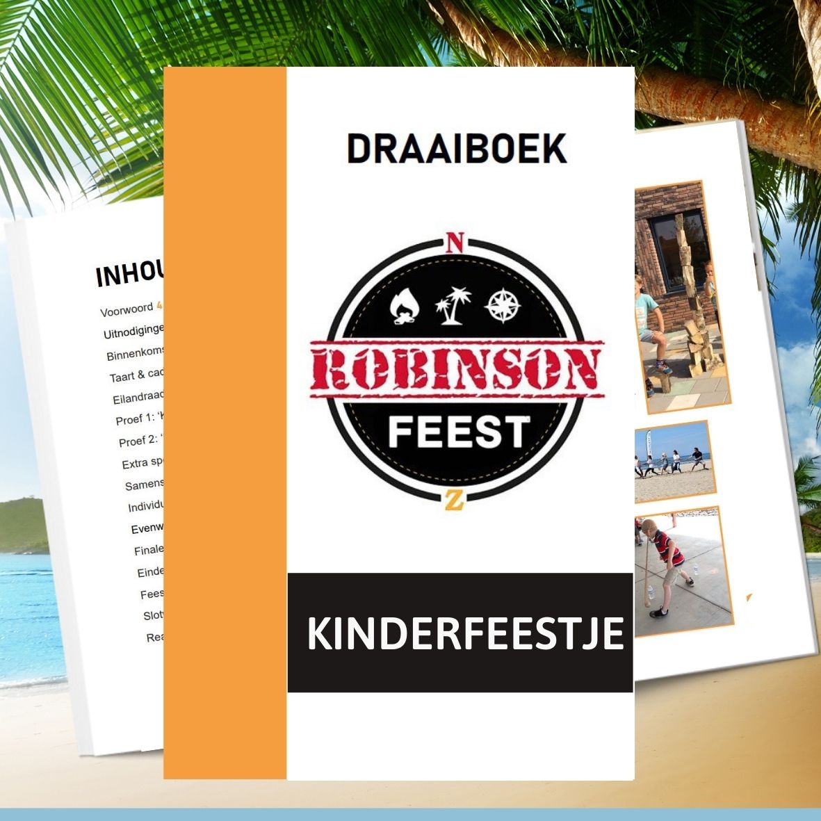 Draaiboek Expeditie Robinson kinderfeestje