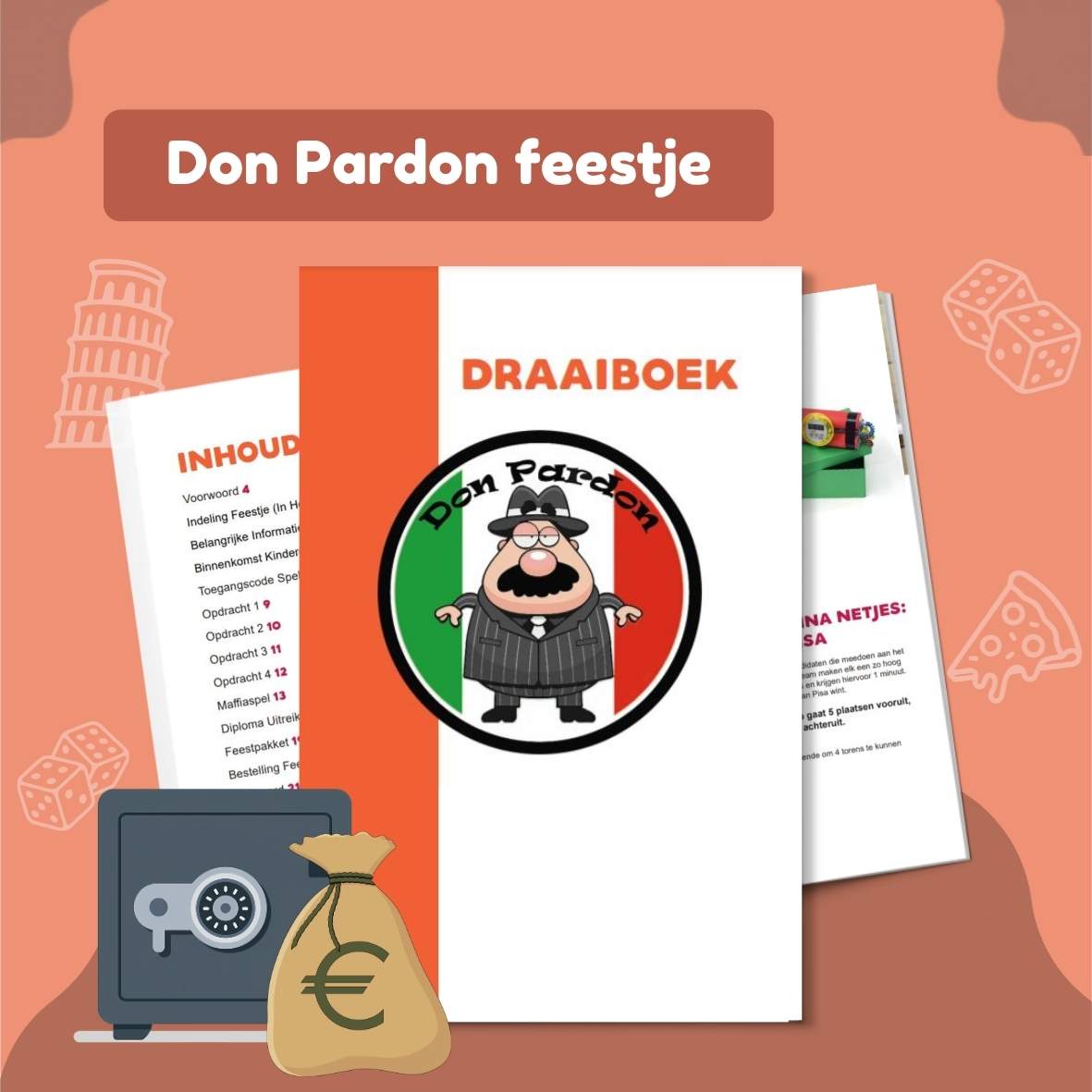 Draaiboek mafste feestje ooit Don Pardon